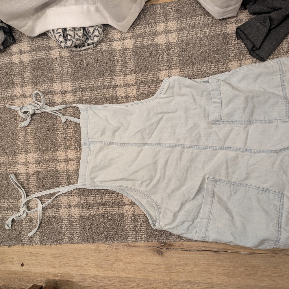 Vanilla Star Sky Blue Romper